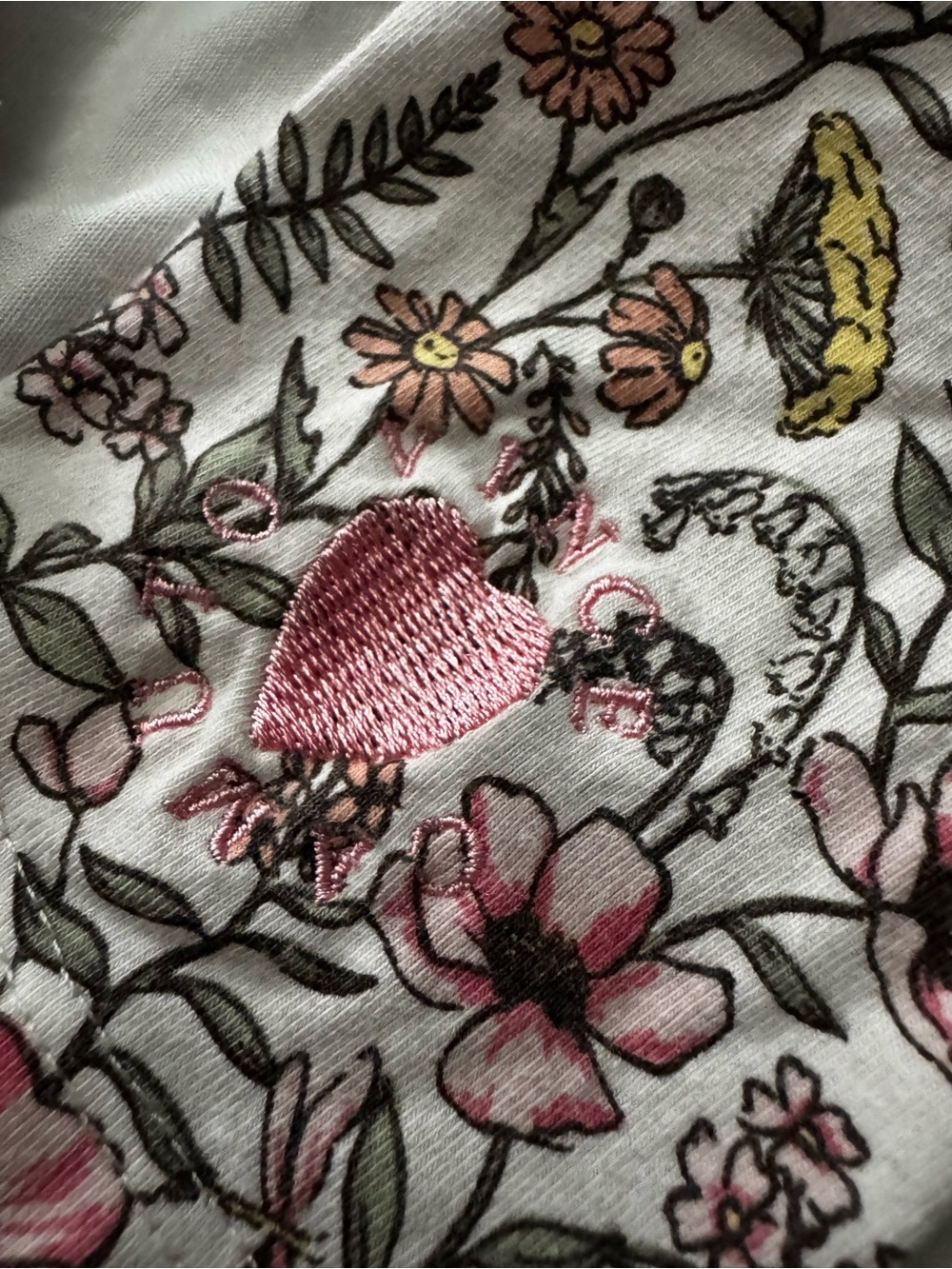 Vince Camuto Girls' Leggings in Cream and Hot Pink size 10 - Picture 4 of 7